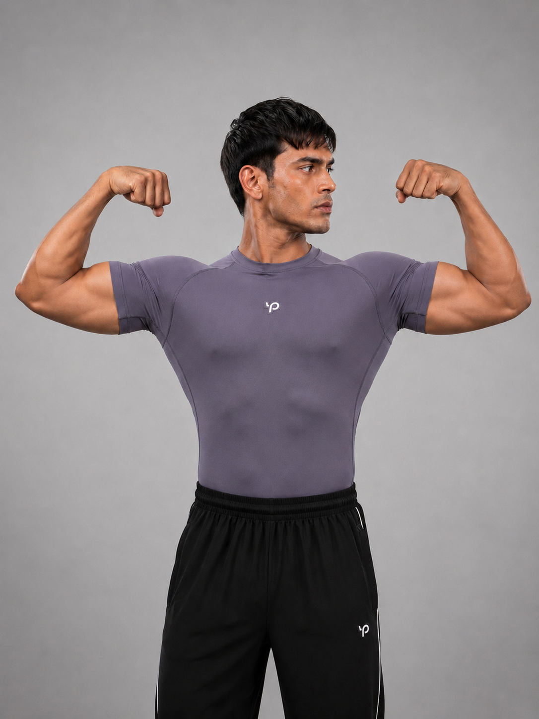 Men Ecoflex TM Compression Tee (White)