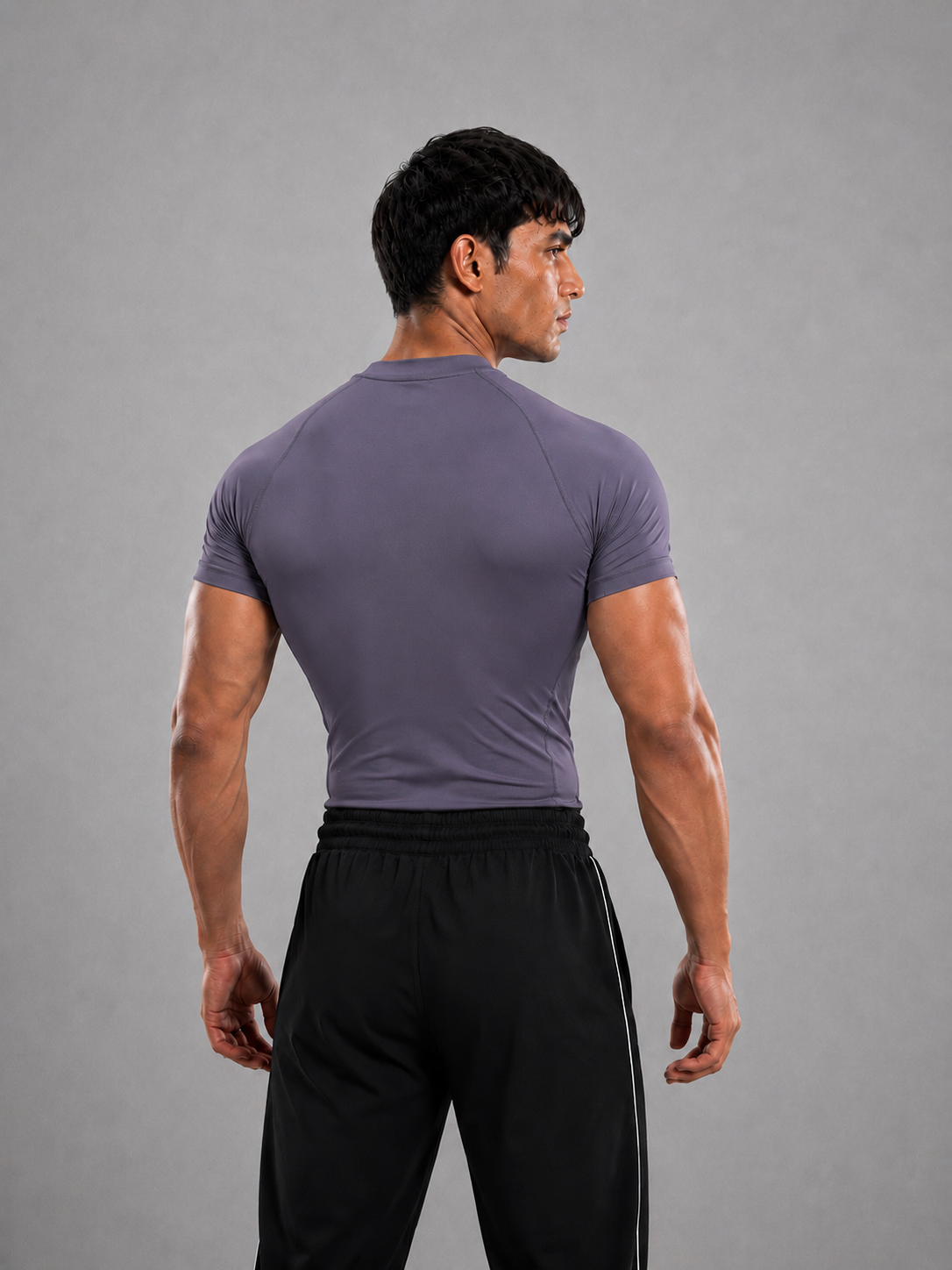 Men Ecoflex TM Compression Tee (White)