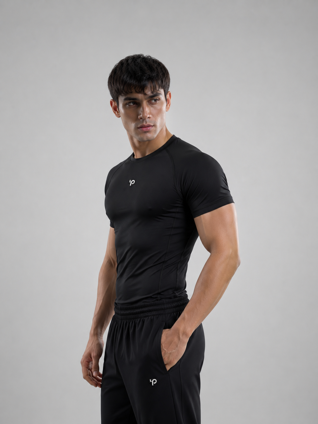 Men Ecoflex TM Compression Tee (White)