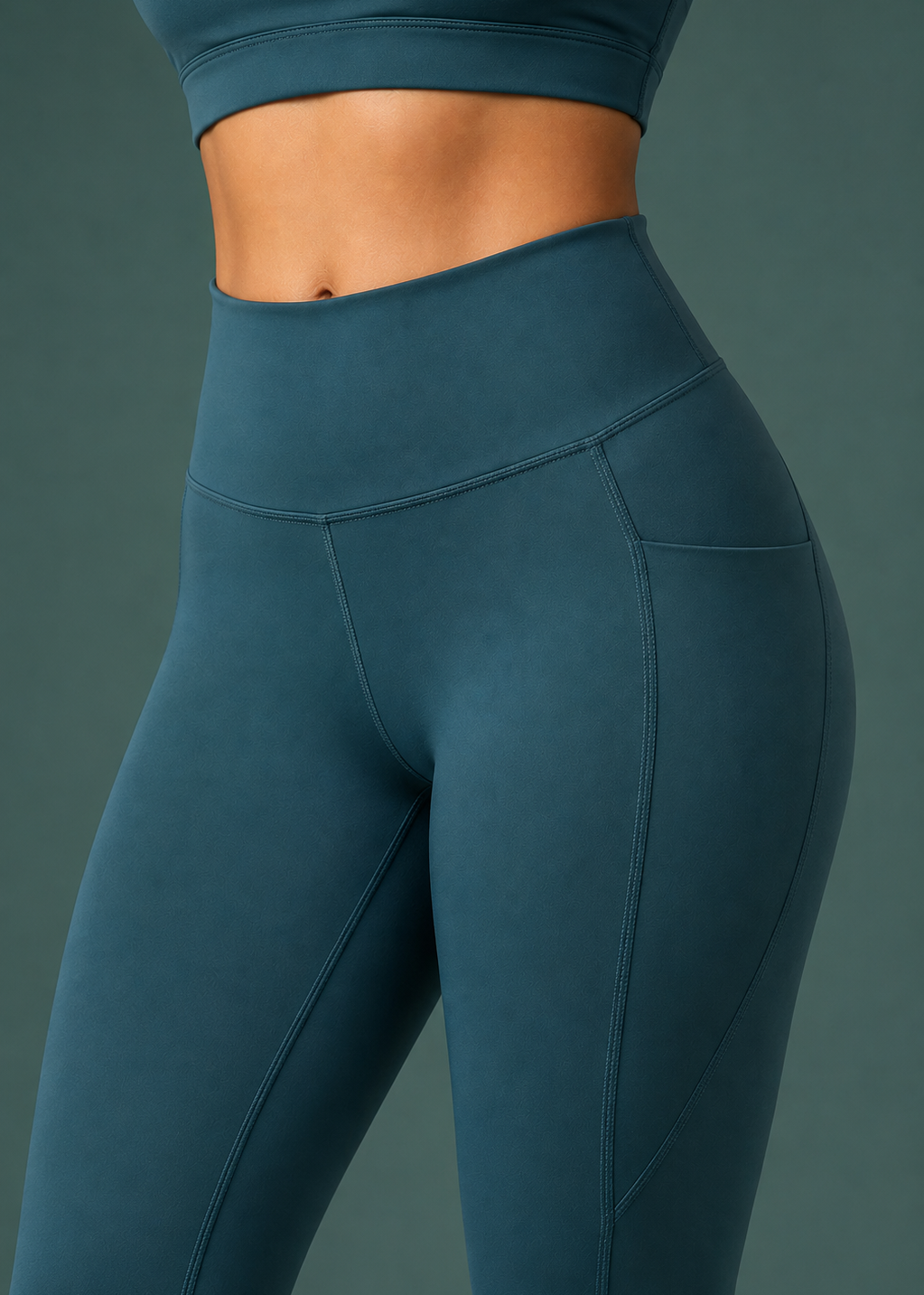 EveryDay Basic Pocket Tights(Black)