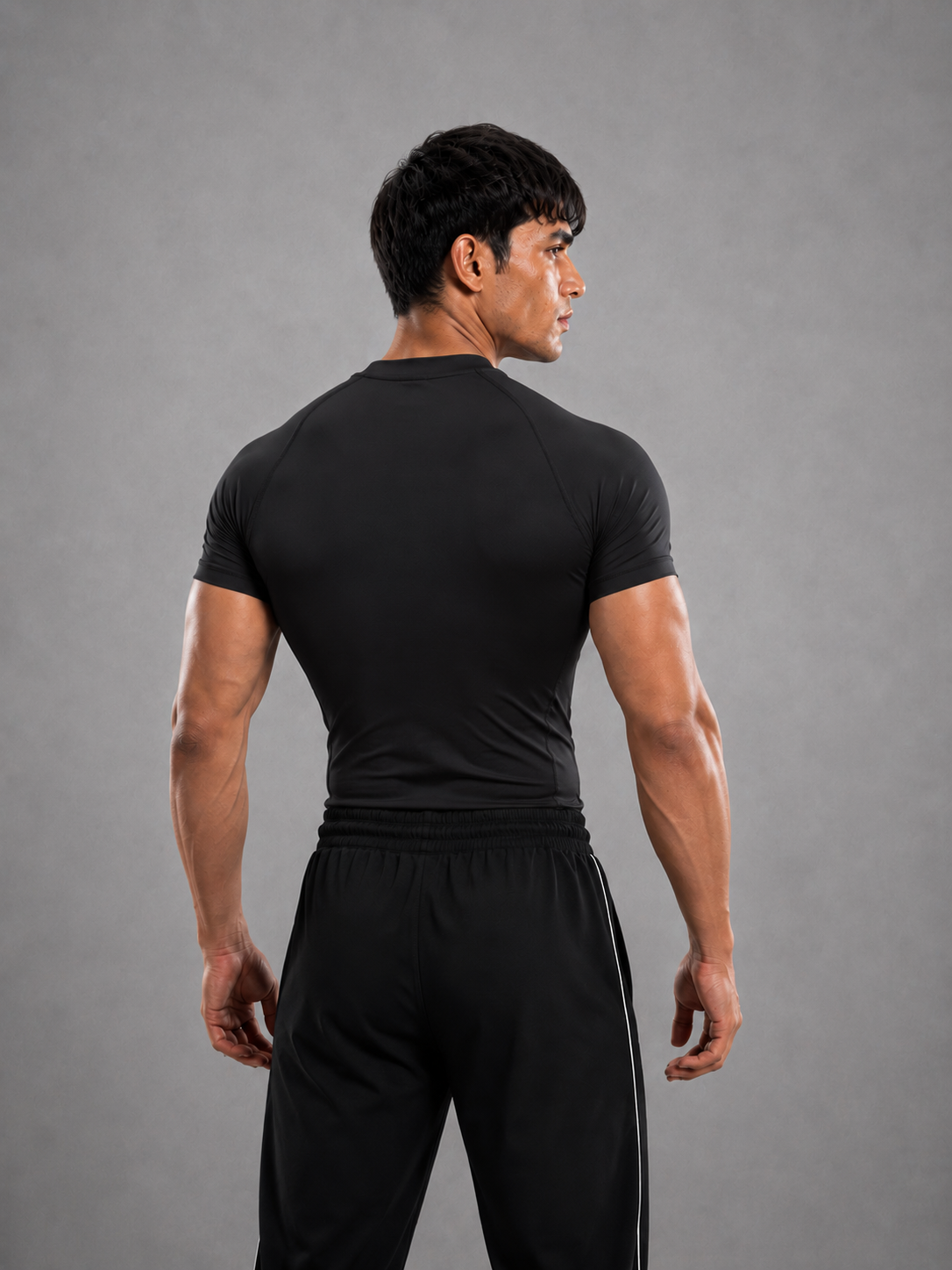 Men Ecoflex TM Compression Tee (White)