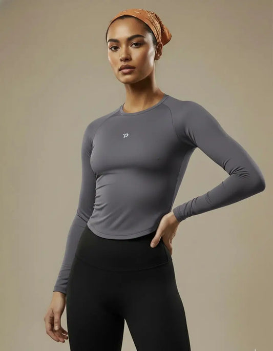 Women Ecoflex TM Compression Tee (SLATE PLUM)